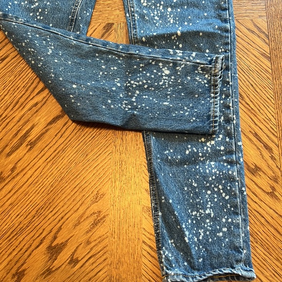 BDG Urban Outfitters Womens painted splash spotted Jeans size 25 - Picture 7 of 7